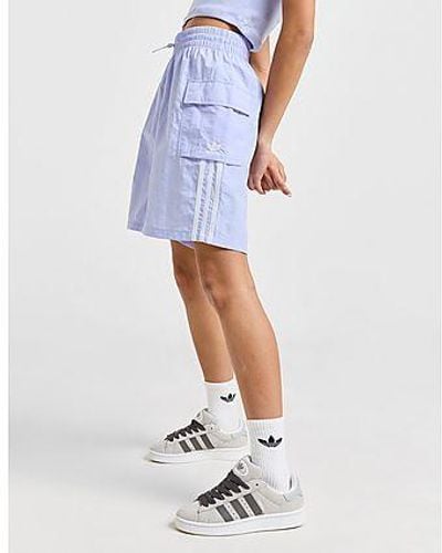 adidas Originals 3-Stripes Cargo Shorts - Nero