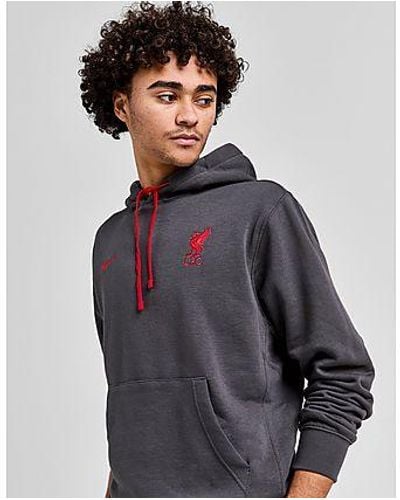 Nike Liverpool Fc Club Hoodie - Black