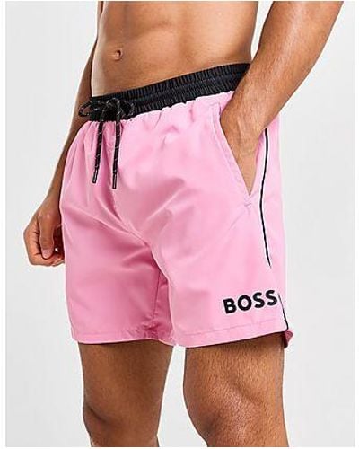 BOSS Starfish Swim Shorts - Pink