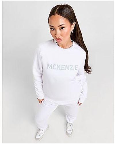 McKenzie Luna Crew Sweatshirt - White