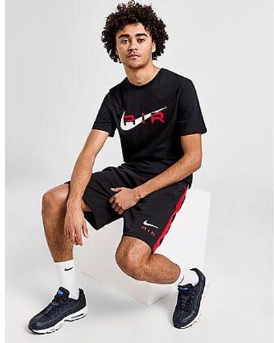 Nike Swoosh French Terry Shorts - Black
