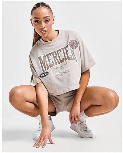 Mercier Kansas Crop T-shirt - Black