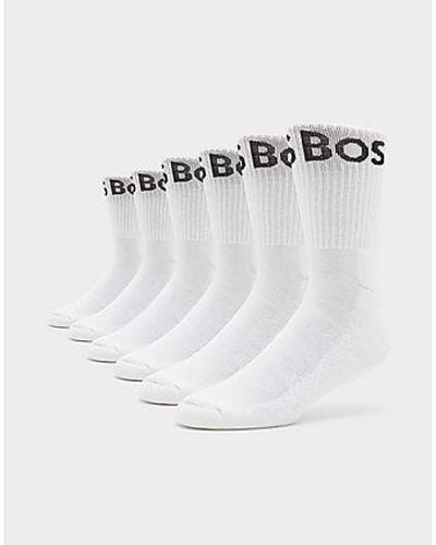 BOSS 6-pack Crew Socks - Black