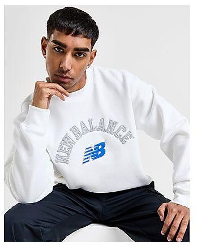 New Balance Logo Crew Sweatshirt - Black