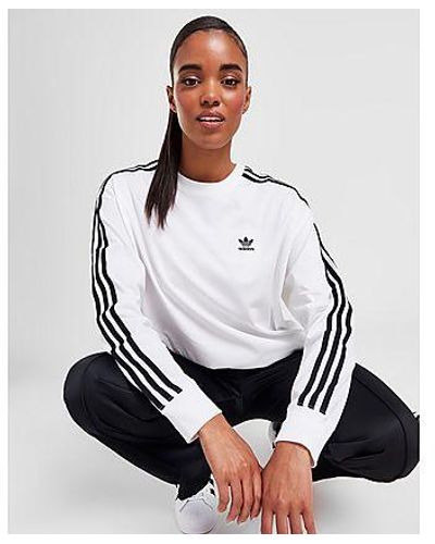 Top a manica lunga adidas Originals da donna Sconto online fino