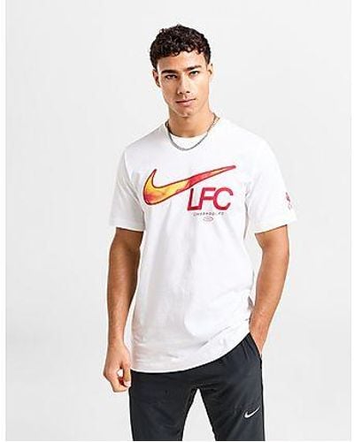 Nike Liverpool Fc Swoosh T-shirt - Black