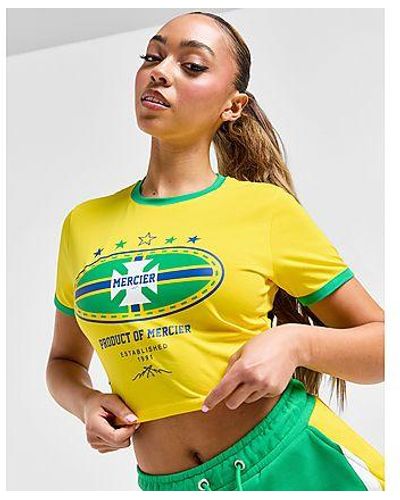 Mercier T-shirt Football - Jaune