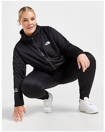 The North Face Plus Size Mountain Athletics Full Zip Hoodie - Black