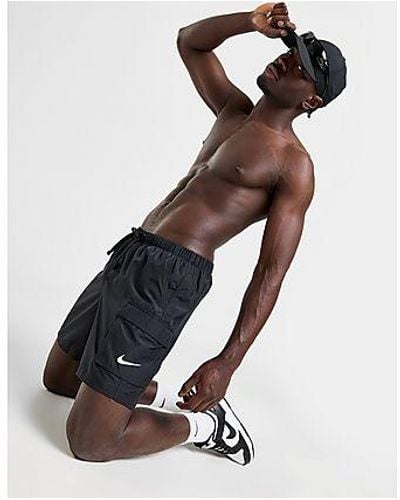 Nike Cargo Swim Shorts - Black