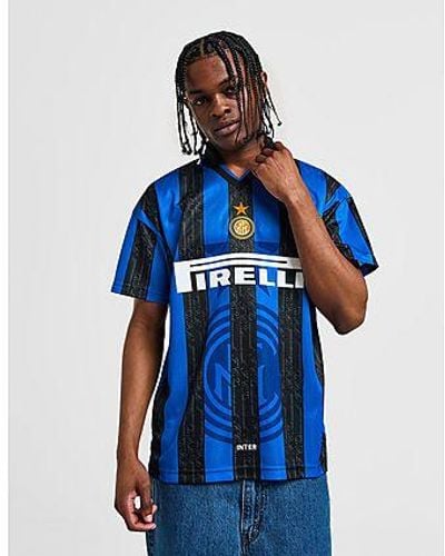 Score Draw Inter '98 Home Retro Shirt - Blu