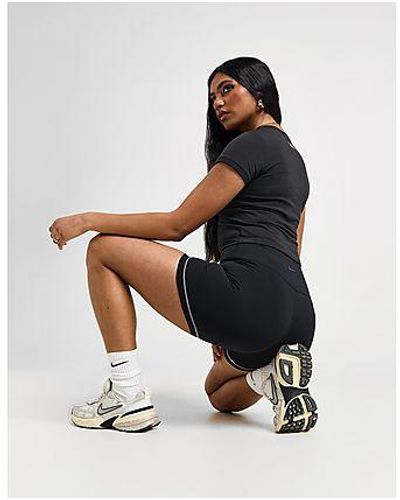 Nike Training One Ribbed 5" Shorts - Nero