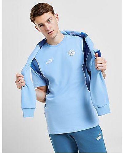 PUMA Manchester City Fc Archive T-shirt - Blue
