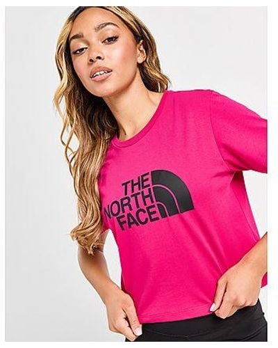 The North Face Crop Easy T-shirt - Pink