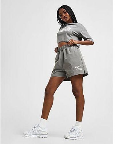 Nike Swoosh Woven Shorts - Black