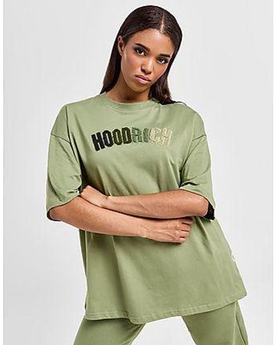 Hoodrich Kraze Boyfriend T-shirt - Green