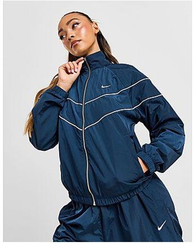 Nike Woven Full Zip Jacket - Blue
