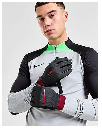 Nike Liverpool Fc Therma-fit Gloves - Black