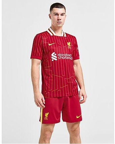 Nike Liverpool Fc 2024/25 Home Shorts - Red