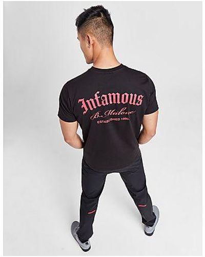 B Malone Infamous T-Shirt - Nero