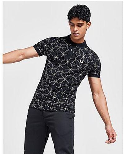 Fred Perry Polo Geometric - Noir