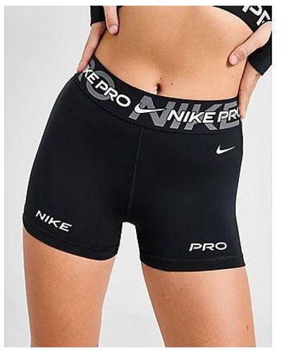Nike Training Pro Graphic 3" Shorts - Black