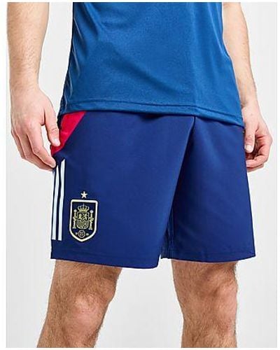 adidas Spain Tiro 24 Downtime Shorts - Blue
