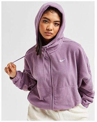 Nike Therma-FIT Polar Full Zip Hoodie - Violet