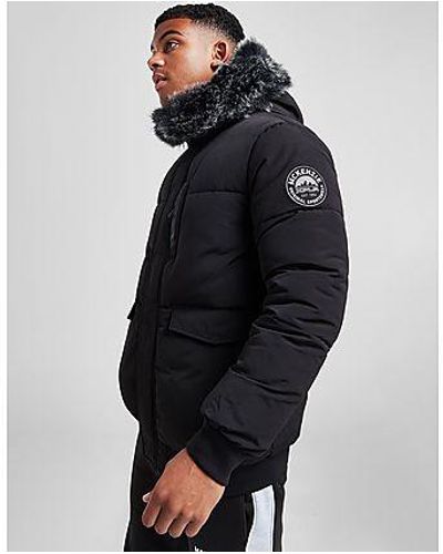 McKenzie Harness Parka Jacket - Black