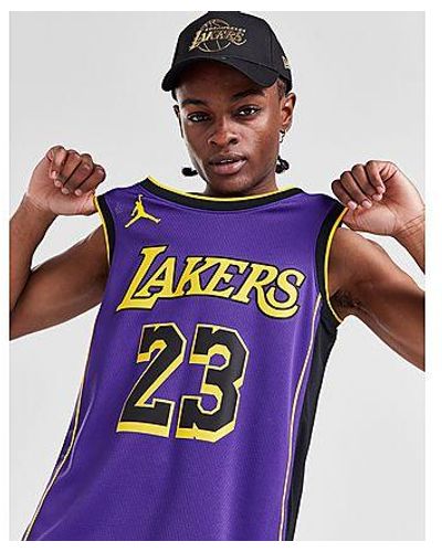 Nike Maillot NBA LA Lakers James #23 Swingman - Noir