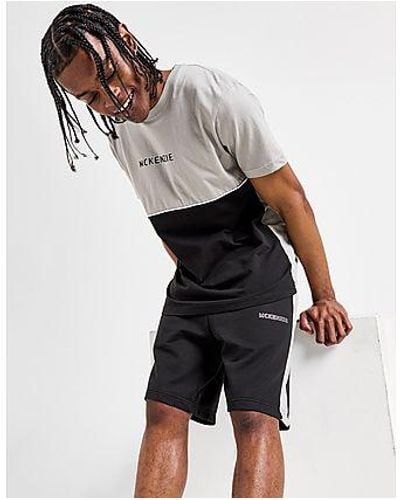McKenzie Ovate T-shirt/shorts Set - Black