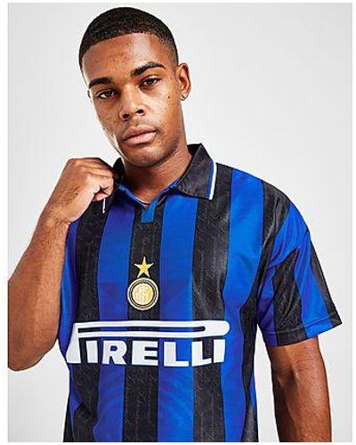 Score Draw Inter Milan '96 Retro Home Shirt - Blu