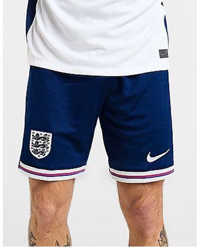 Nike England 2024 Home Shorts - Blue