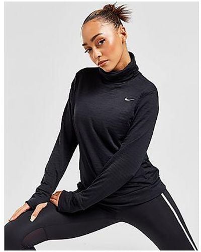 Nike Running Element Turtleneck Top - Noir