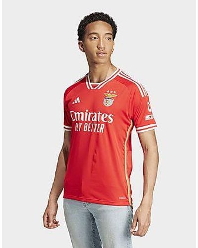 adidas Benfica 23/24 Home Jersey - Red