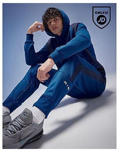 Nike Pantalon de jogging Air Swoosh Polyknit - Bleu