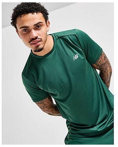 New Balance Essential Run T-shirt - Green