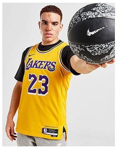 Nike Maillot NBA LA Lakers James #23 - Noir