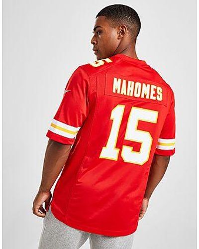 Nike Maillot NFL Kansas City Chiefs Mahomes #15 - Rouge