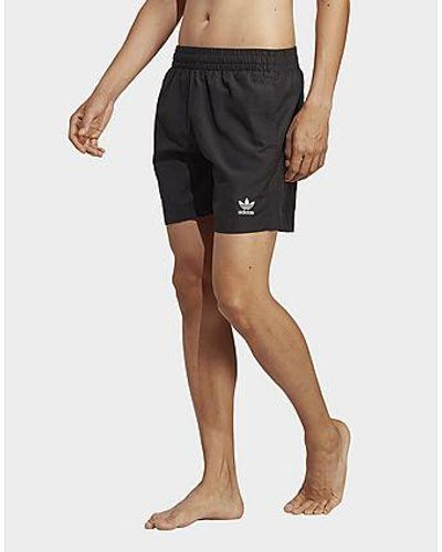 adidas Essentials Solid Swim Shorts - Black