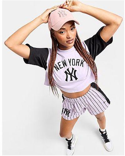 KTZ Mlb New York Yankees Crop Top - Black