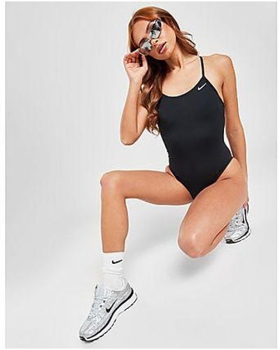 Nike Lace Up Costume da bagno - Nero