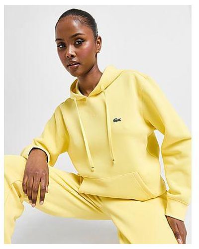 Lacoste Small Logo Hoodie - Yellow