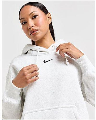 Nike Phoenix Fleece Oversized Hoodie - Black