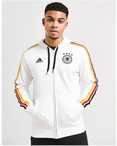 adidas Germany Dna Full Zip Hoodie - Black