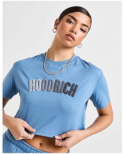 Hoodrich Kraze Crop T-shirt - Blue
