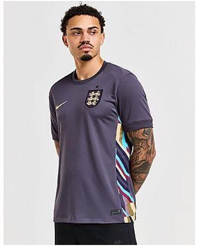 Nike England 2024 Away Shirt - Blue