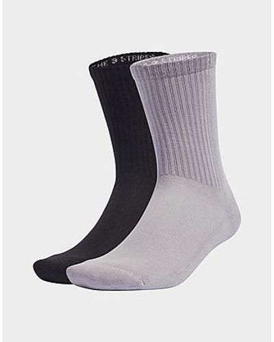 adidas Cushioned Crew Socks 2 Pairs - Black