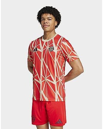 adidas Fc Bayern Munich Pre Match Shirt - Red