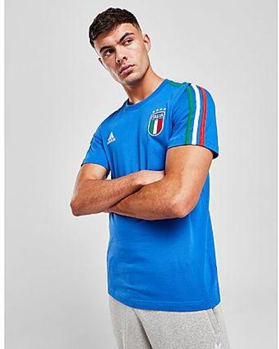 adidas Italy DNA T-Shirt - Blu
