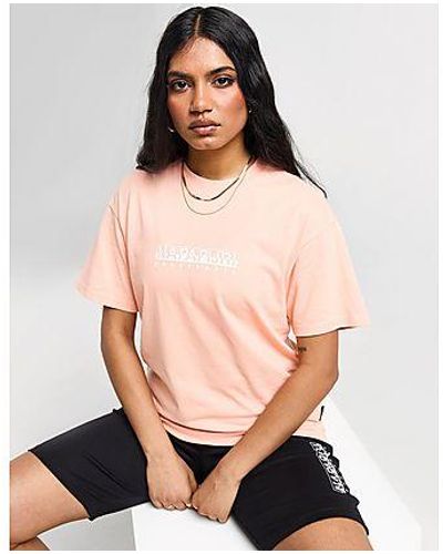 Napapijri Box Logo T-shirt - Black